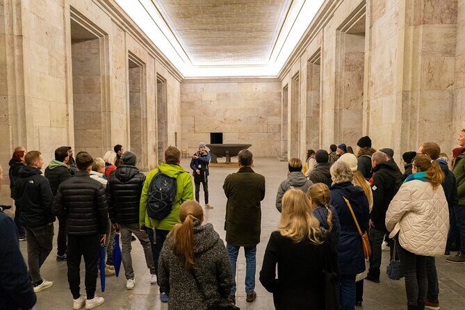 Das ehemalige Reichsparteitagsgelände - Geländebegehung - Zeppelinfeld: the mass stage named after Zeppelin