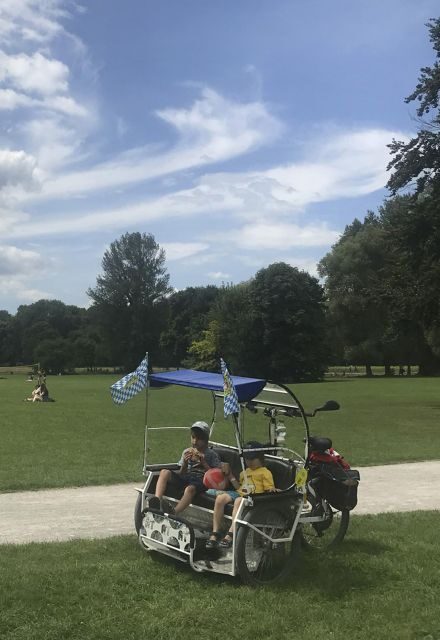 Exploring Munich in a Rikscha - Finding your rickshaw: Burgstraße 2 and zero guesswork