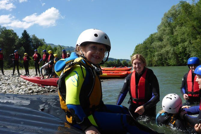 Family rafting Iller - white water rafting level 1 - The 3.5-Hour River Time: What You Can Expect On the Day