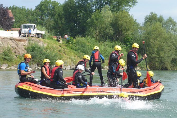 Family rafting Iller - white water rafting level 1 - English-Friendly for Families Who Don’t Want a Language Problem