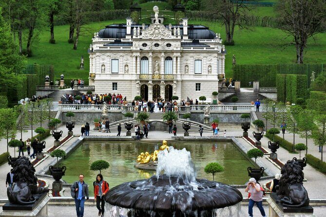 From Munich: Neuschwanstein Castle and Linderhof Private Tour - Linderhof Palace: Ludwig II’s smaller, stranger showpiece