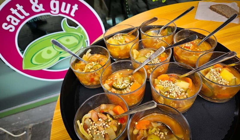 München: Vegetarische Viktualienmarkt-Probiertour Deutsch - Quick highlights you will feel right away