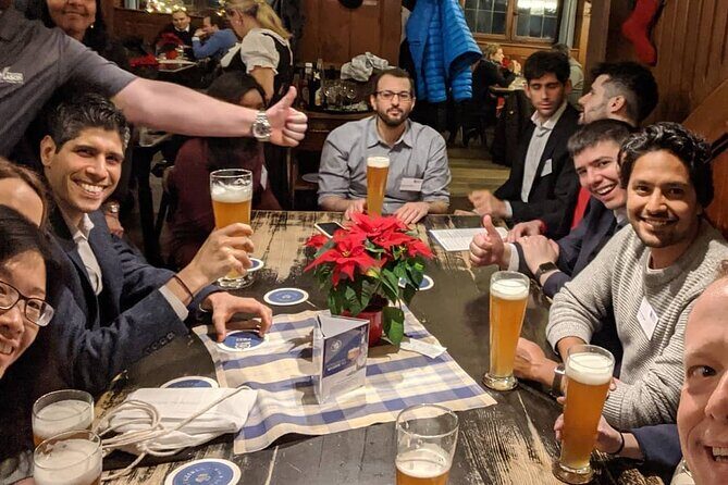 Munich Beer and Bavarian Bites Small-Group Tour - Platzl for street food, a castle brewery bottle, and takeaway ice cream