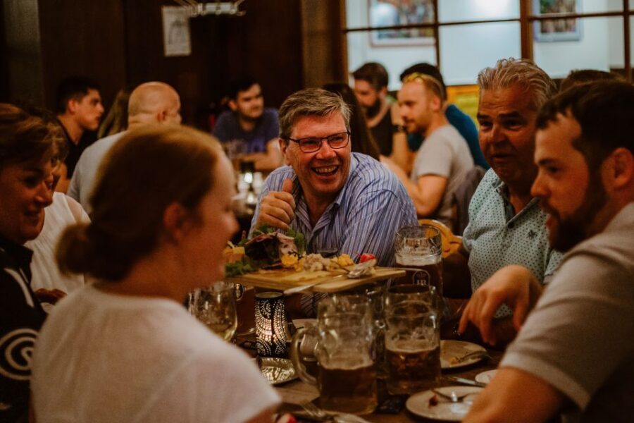 Munich: Beer and Food Tour with Dinner & Oktoberfest Museum - Hofbräuhaus Stop and the Oompah Night Option