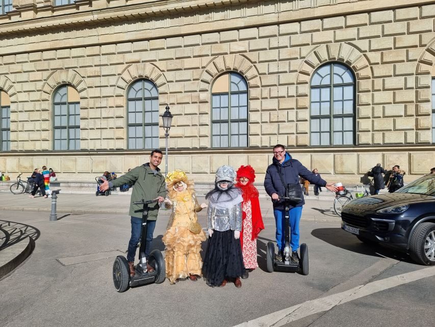 Munich: City Highlights Guided Segway Tour - Odeonsplatz to Theatine Church: grand squares, tight streets, clear guidance