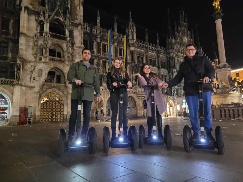 Munich: Guided City Highlights Night Tour by Segway - Odeonsplatz, Opera Area, and Hofgarten Vibes