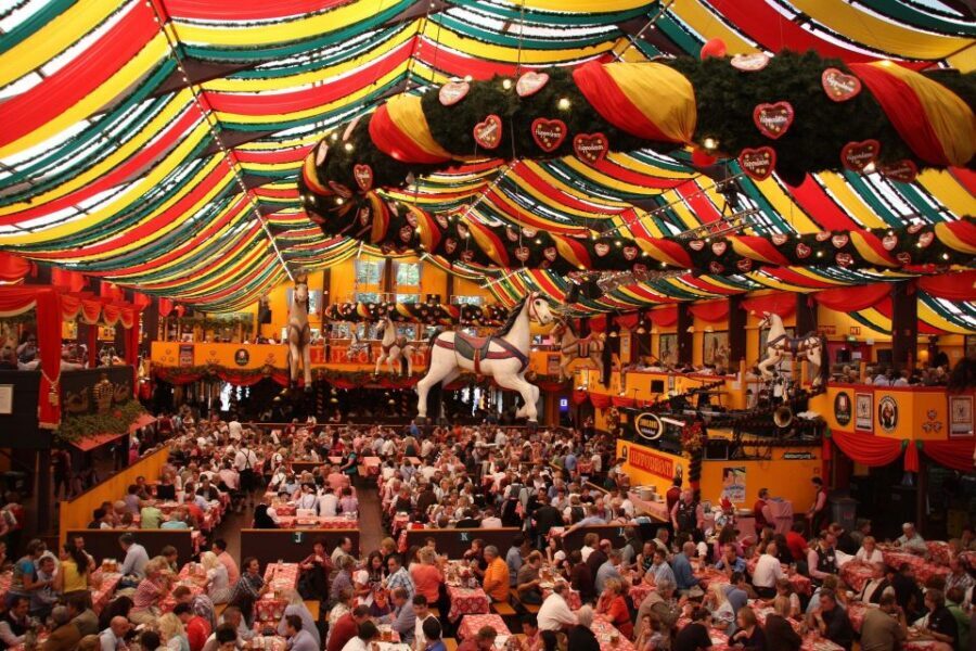 Munich: Oktoberfest Big Beer Tent Evening Table Reservation - Guide quality and what to do if your group gets separated