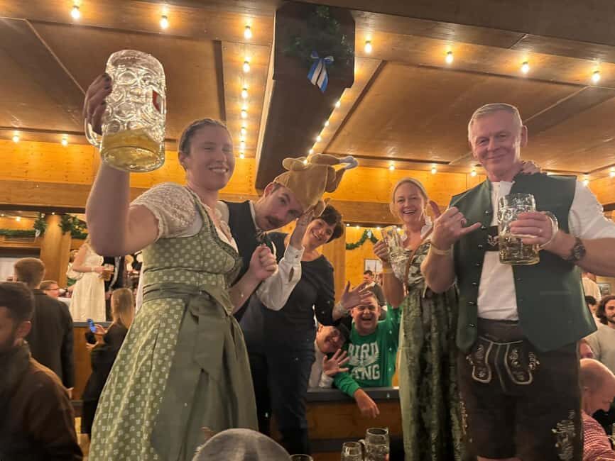 Munich: Oktoberfest Big Beer Tent Evening Table Reservation - Getting from the gate into the Hofbräu or Paulaner tent: timing and table reality