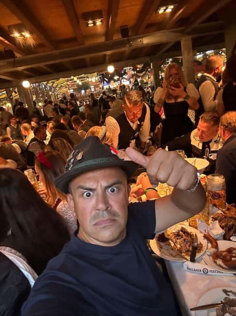 Munich: Oktoberfest Big Beer Tent Evening Table Reservation - Money math: the real cost after the $453 price tag