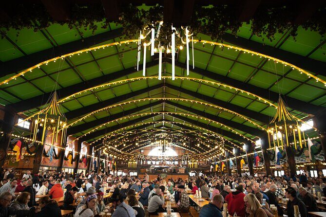 Munich Oktoberfest Tour with Beer Hall Table Reservations - The route that helps you understand the festival map