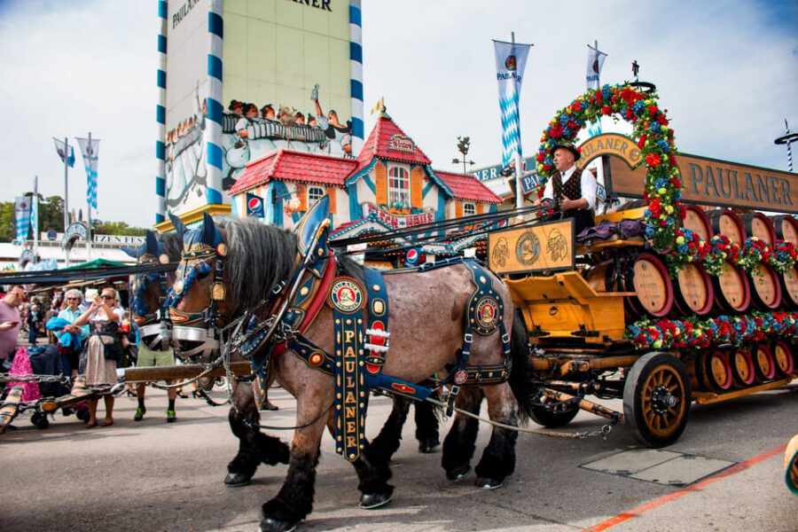 Munich: Oktoberfest Tour with Tent Reservation, Food & Beer - The songbook, name-tag, and how you join in faster
