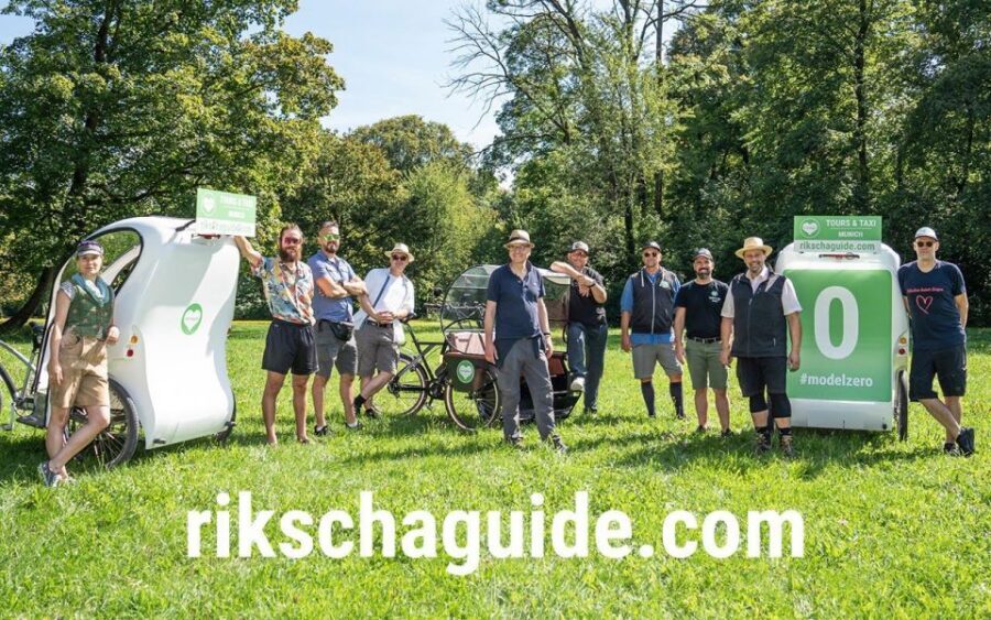 Munich: Old Town and English Garden Rickshaw Tour - Marienplatz area and the squares you’ll actually remember