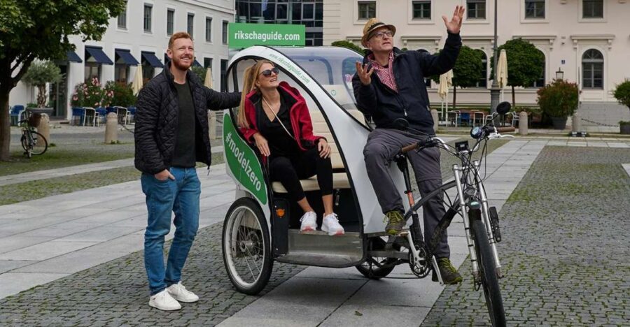 Munich: Old Town and English Garden Rickshaw Tour - The English Garden segment: where Munich turns calmer