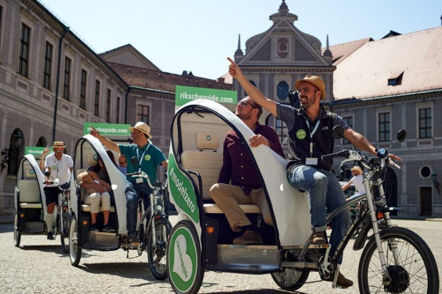Munich: Old Town and English Garden Rickshaw Tour - Your guide is the product: names you’ll hear in the wild