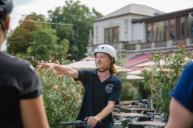 Munich Segway Tour - From Karlsplatz toward old Munich: how the morning starts