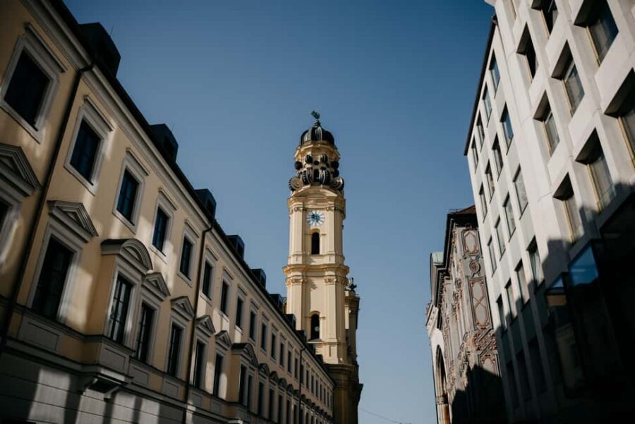 Munich's 500 Years of Architecture Guided Tour - Trinity Church and theatine Church: Baroque Energy in the Middle of the Walk