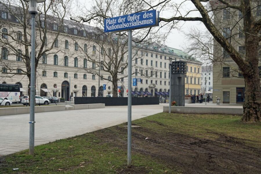 National Socialism WWII with licensed guide - private tour - Square of the Victims of National Socialism: naming the victims