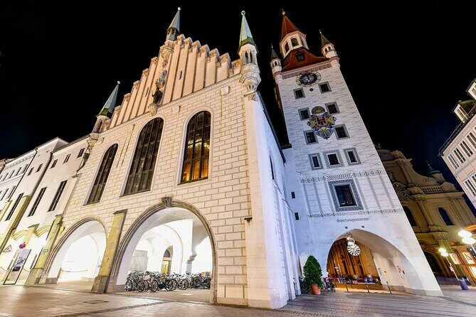 Night watchman torchlight tour in Munich - Alter Peter Tower and Heilig Geist: Two Stops That Show Munich’s Church-Power