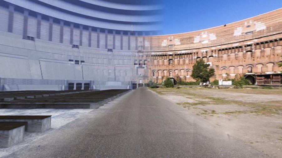 Nuremberg: Bus VR Tour former Nazi party rally grounds - Zeppelinfeld: seeing scale the way the tour intends