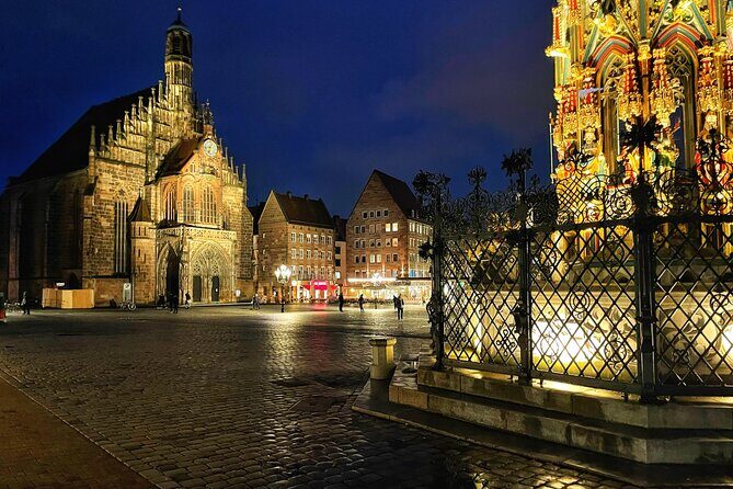 Nuremberg Ghosts and Gallows Evening Walking Tour in English - Königstorgraben ending near Nürnberg Hbf: the last story, then real life