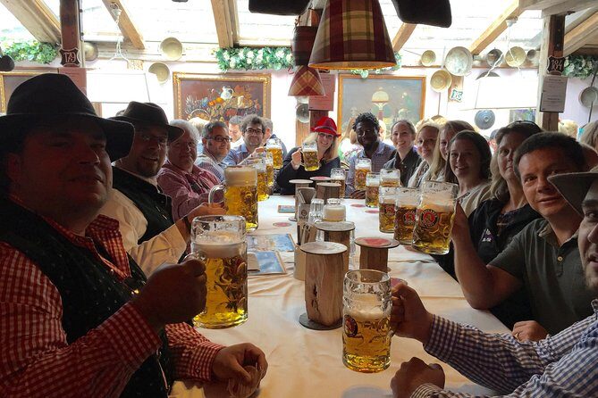 Oktoberfest Tour with table and unlimited beer - Your reserved tent time is the heart of the day