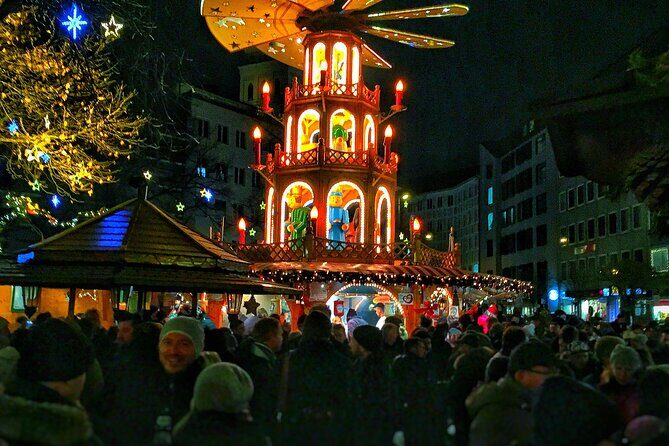 Original Munich Christmas Market Tour with Festive Wine and Food - Theresienwiese and the Oktoberfest Grounds: The Offbeat Finale