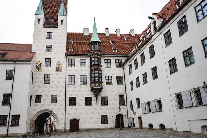 Private Munich Old Town Walking Tour - with optional Breakfast - Alter Hof and Munich’s oldest structure: a quick shot of the past