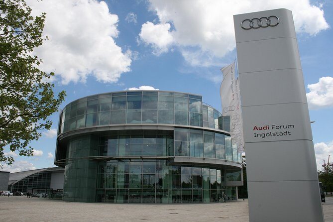 Wright Europe Vacations - Private Escorted Auto Tours - Day 6: Porsche Museum views and factory steps that make sense